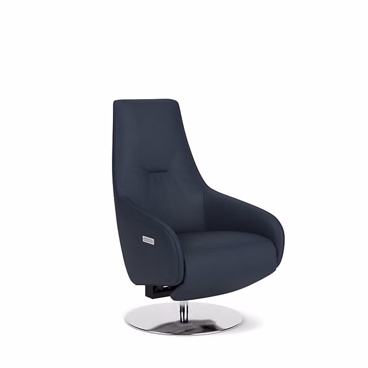 Prominent Sta-op-stoel A-100 - Leer - Blauw of Bruin