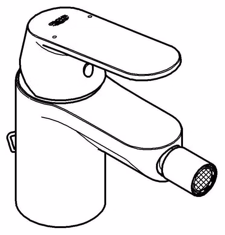 Dripio Bidet wandmodel chroom inclusief zeepdispenser en handgreep