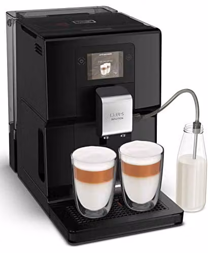Krups Intuition Preference EA873 Volautomatische espressomachine met touchdisplay en programmeerbare porties, Zwart