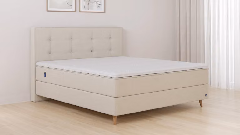 BRUNO Original boxspring Aurora Soft beige B: 140 cm, D: 200 cm