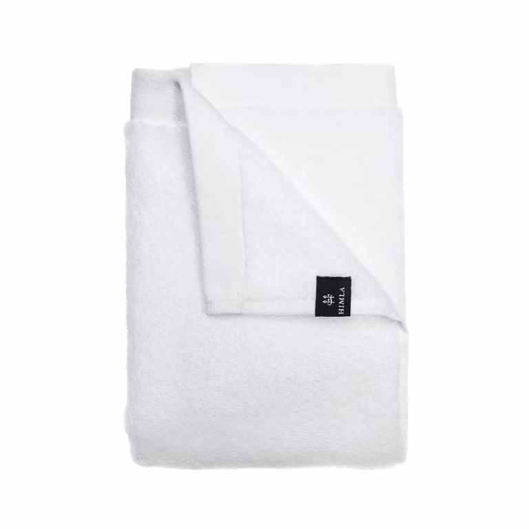 Himla Maxime biologische handdoek wit 30 x 50 cm