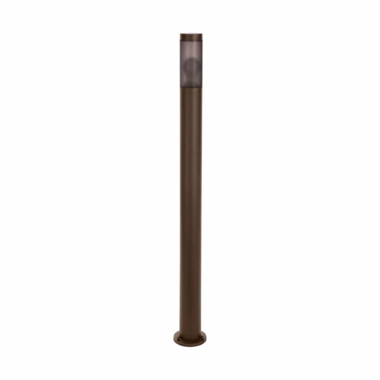 Eglo Helsinki Moderne Staande Lamp Bruin en Geel van Metaal, Hoogte: 110 cm