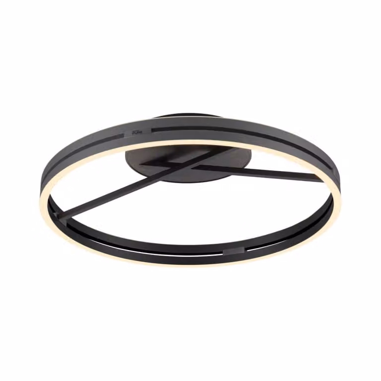 Paul Neuhaus Pure Loop ronde LED plafondlamp - Mystic Grey - Ø 60 cm