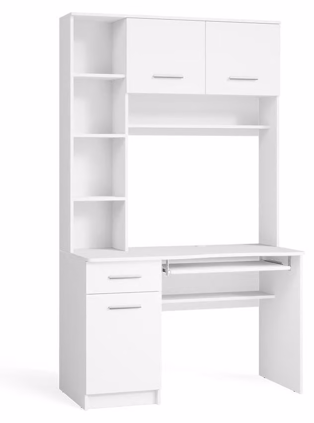 VICCO Crossline Bureau Wit, B: 120.1 cm, D: 59.5 cm
