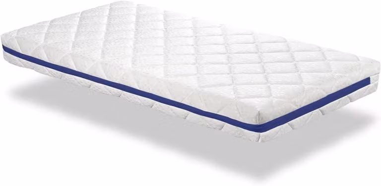 Wit Ademend Comfort Schuimmatras met Afneembaar Overtrek B/D/H: 190 x 80 x 11 cm