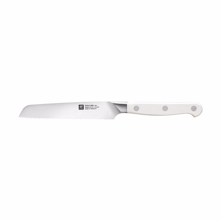 Zwilling Pro Le Blanc Gekarteld Allroundmes 13 cm Wit-roestvrij staal