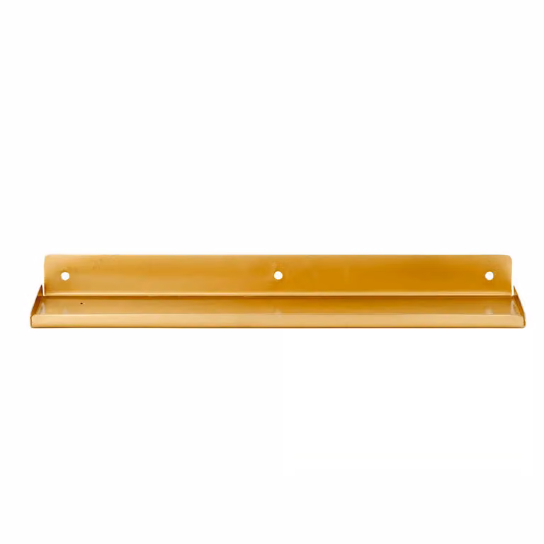 House Doctor Ledge wandplank, goud, 43 cm