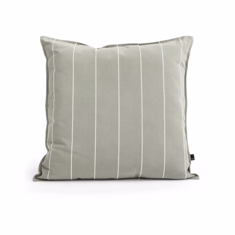HAY Terrazza kussen Grey striped, 60 x 60 cm
