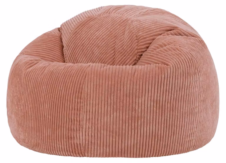 Icon Kingston zitzak met vulling voor volwassenen, roze