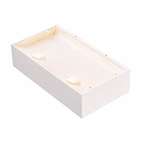 SLV Shell Wandopbouwarmatuur Wit - Dimbare Led Wandspot met Warm Wit Licht