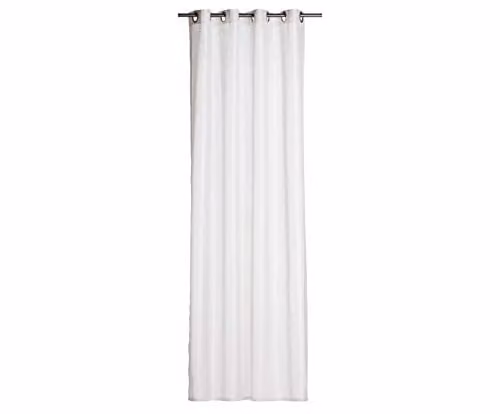 Gozze Gordijn Costa Wit met Oogjes B: 140 cm, H: 245 cm