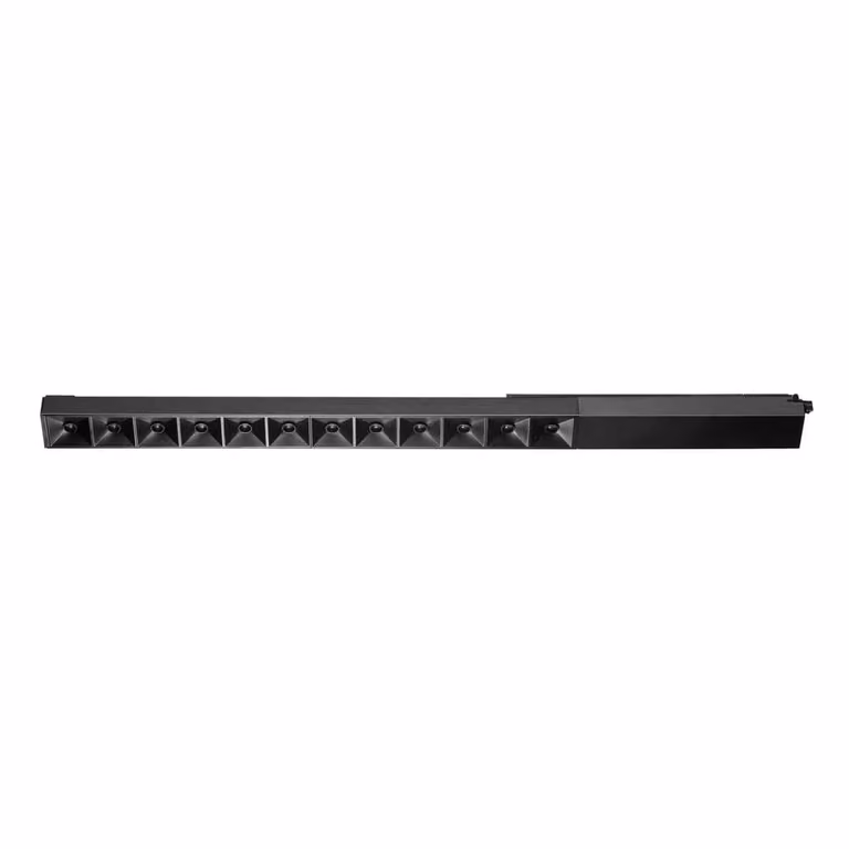 Lyora Led paneel Linear dots Wing zwart 1-fase 3000K warm wit