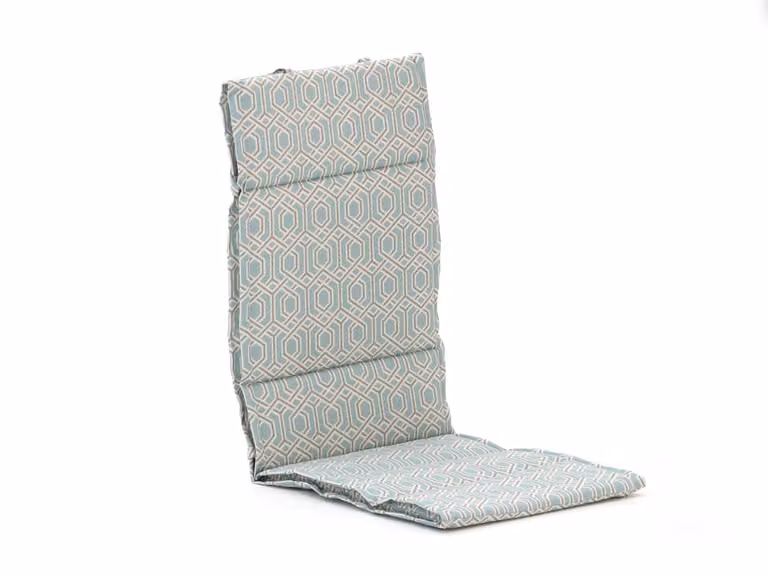 Madison Dunne tuinkussen Blauw Katoen/Polyester B: 125 cm, D: 50 cm