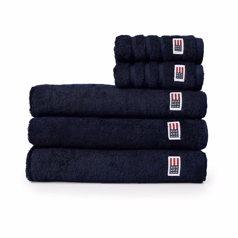 Lexington Icons Original handdoek Dress blue 30 x 50 cm