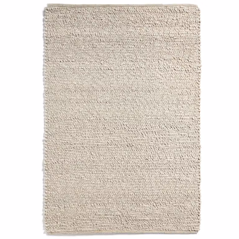 HAY Peas Random wollen vloerkleed - Grijs/Beige - B: 200 cm, D: 300 cm