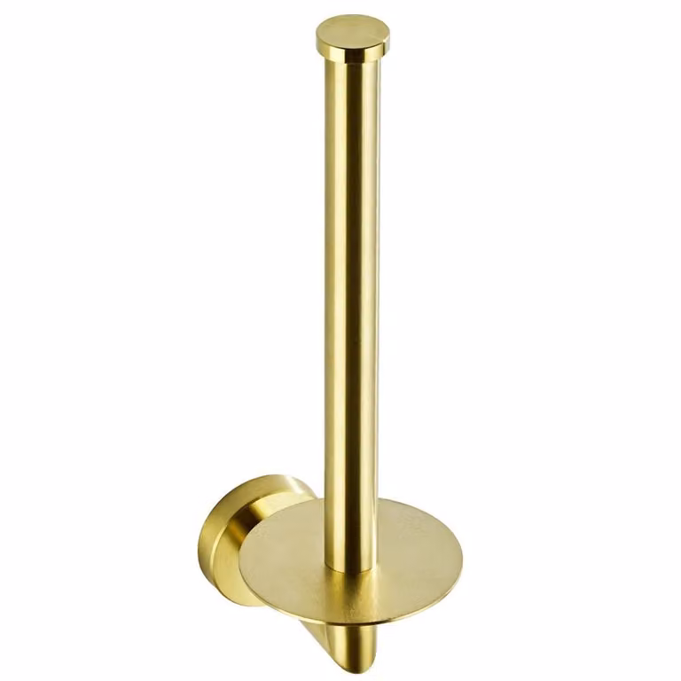 XIVADA Reserverolhouder Banci - Goud - Voor 2 wc-rollen