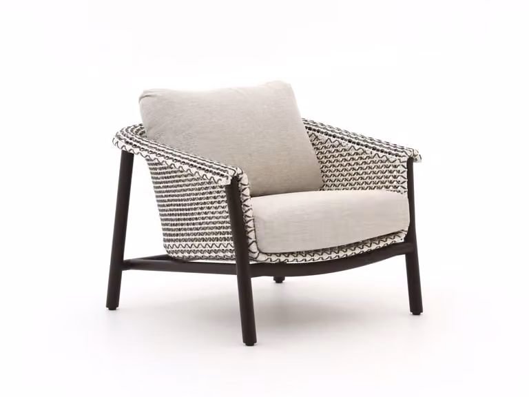 Zavelli Cuore Lounge tuinstoel - Modern Wicker - Beige