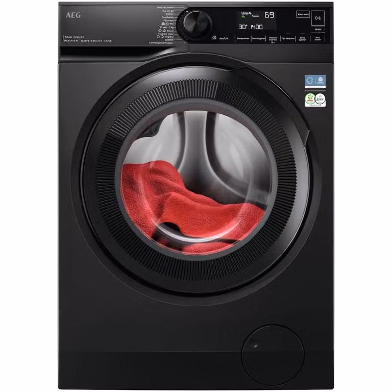 AEG LR7606UDS4 Wasmachine Zwart