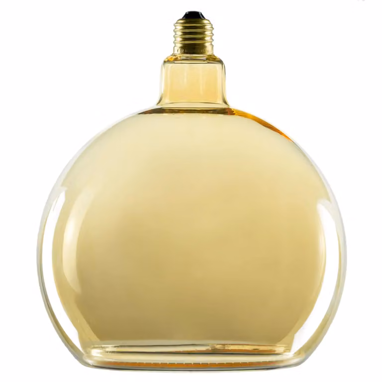 Segula Floating Design LED Globe Lamp - Goud - E27 - 4,5W - 300lm - 2200K - Dimbaar - Ø 20 x 23 cm
