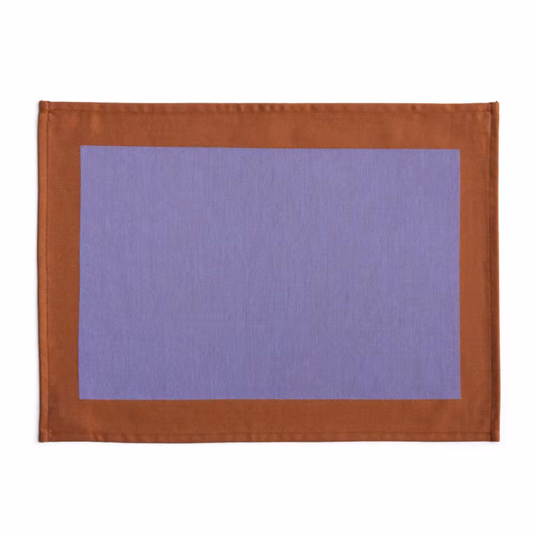 HAY Ram placemat paars B: 31 cm, D: 43 cm
