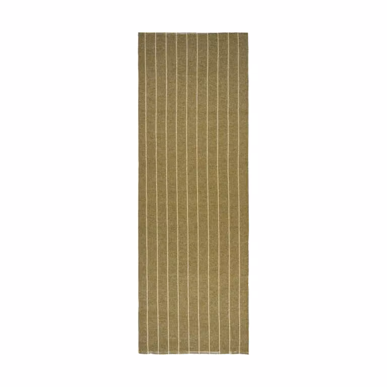 Scandi Living Lane loper Olijfgroen, 70 x 250 cm