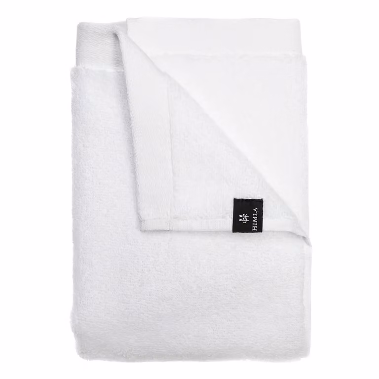 Himla Maxime biologische handdoek wit 70 x 140 cm