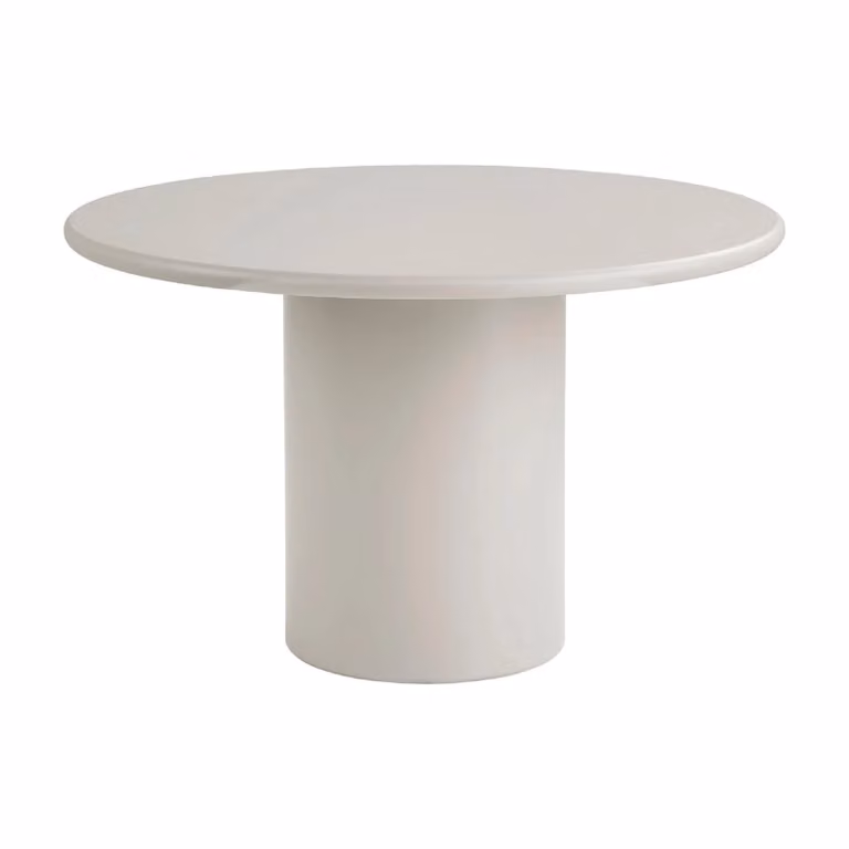 Nest of Nora Ronde eettafel Inka - Offwhite / Sand - Ø120 x 75 cm
