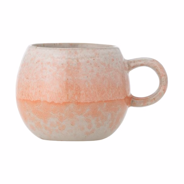 Bloomingville Paula espressokopjes oranje set van 4 stuks, 140 ml