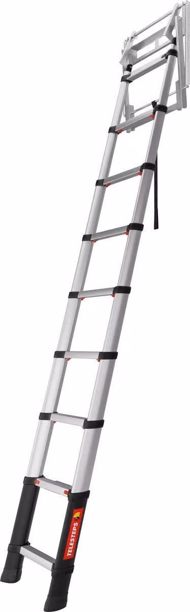 Telesteps Loft Line Mini 9 Telescoopladder - 9 sporten - 1-2.5m - Aluminium