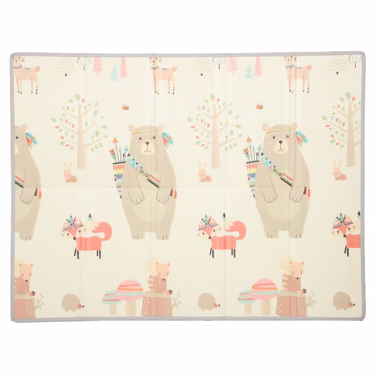 AIYAPLAY Baby-speelmat met dierenmotief, antislip foam, dikte: 1,5 cm