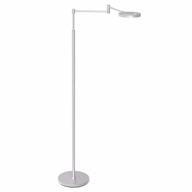 Steinhauer Soleil Oplaadbare Led Leeslamp - Zilver - Geborsteld Metaal