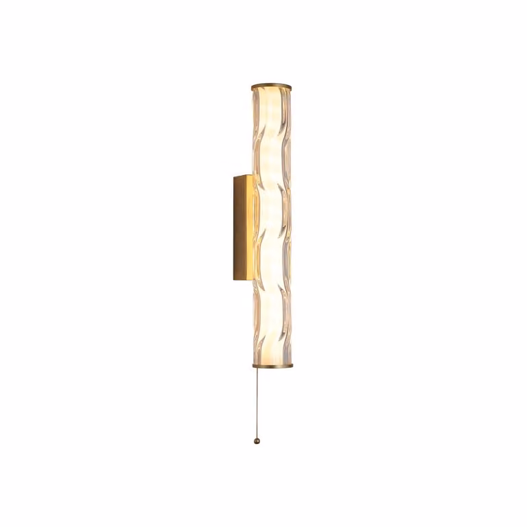 Searchlight Wandlamp Vibrate Goud 43cm