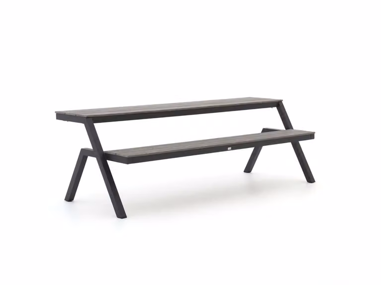 Bellagio Picknickset voor 3 personen in polywood met aluminium onderstel
