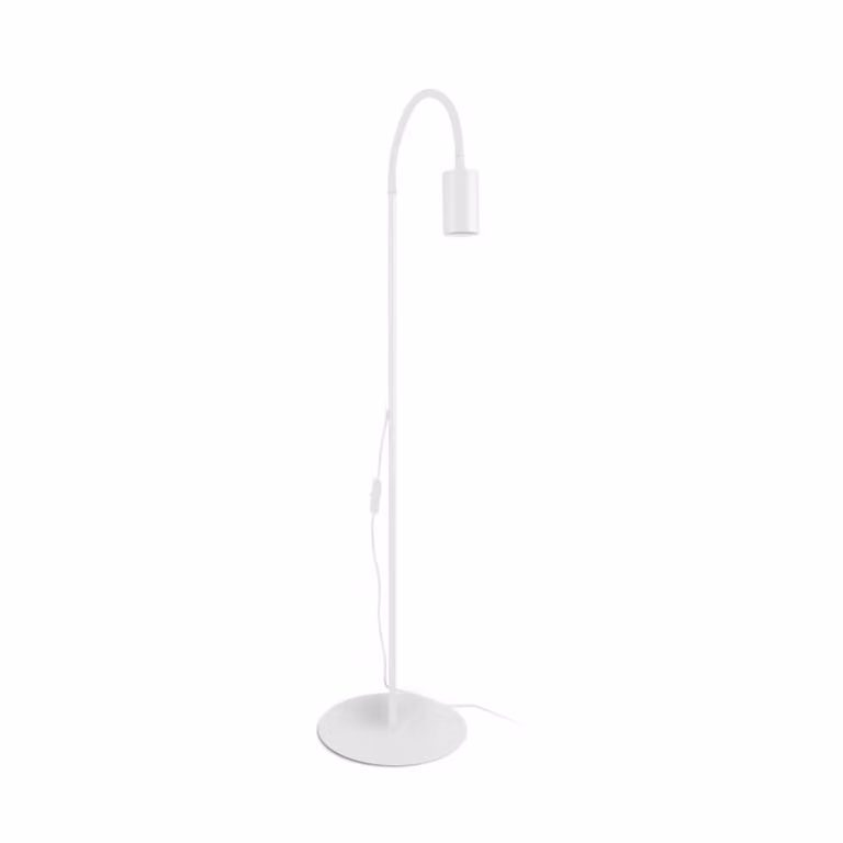 Lyora Eye Flex flexibele leeslamp wit - modern vloerlamp