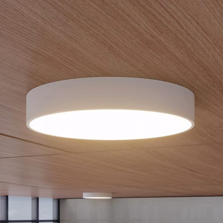 Arcchio Modern LED Plafondlamp Wit - Dimbaar - Rond - Voor Keuken
