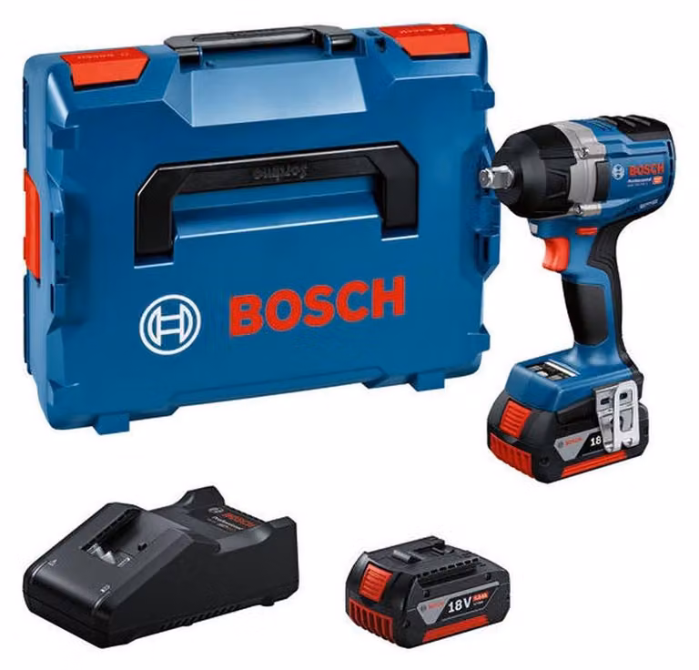 Bosch Professional GDS 18V-750 C Accu Slagsleutel - 18V - 750 Nm - inclusief 2 x 5.0Ah GBA accu's, oplader en koffer