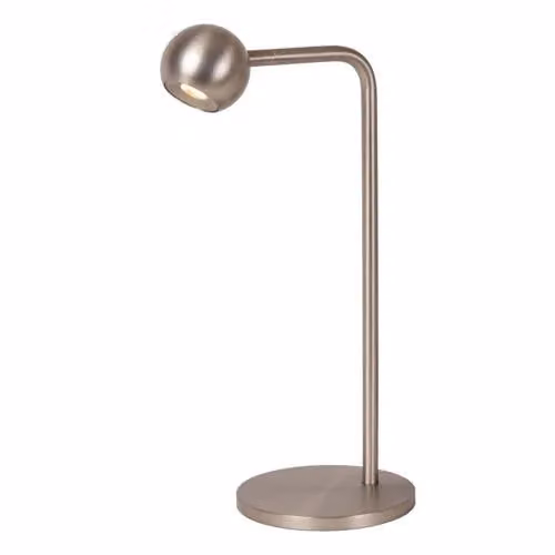 Lucide Montana dimbare tafellamp - grijs - LED warm wit