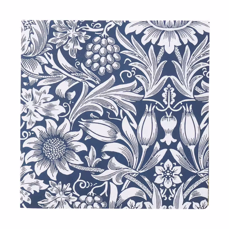 Klippan Yllefabrik Sunflower servet 20-pack Dark denim 33x33 cm