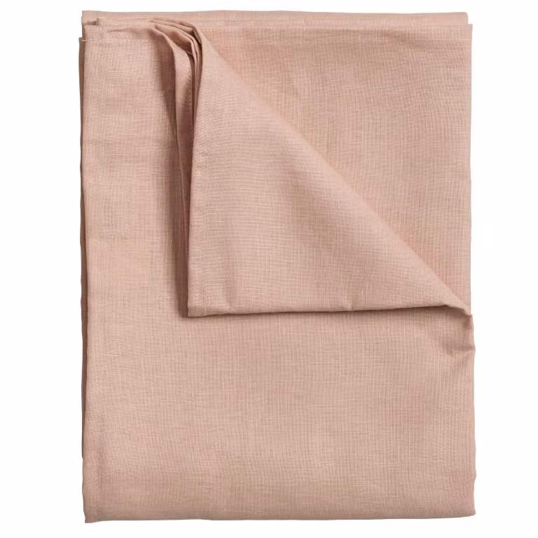 Scandi Living tafelkleed dusty rose 145 x 250 cm