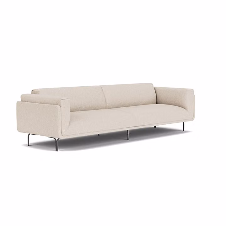 Prominent Fiji 4-Zitsbank - Beige - Stof