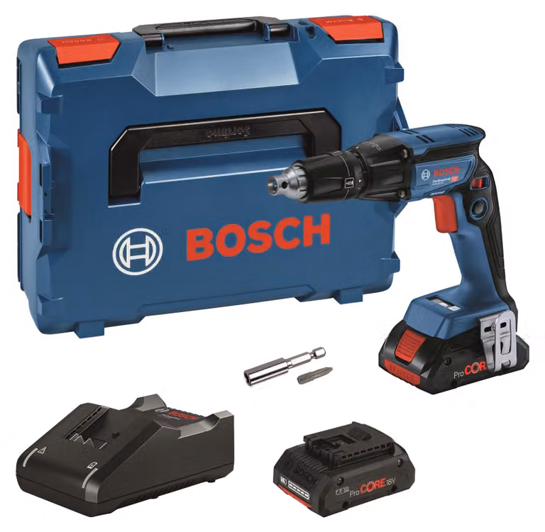 Bosch Professional GTB 18V-45 Trockenbauschrauber-Set 18,0 V