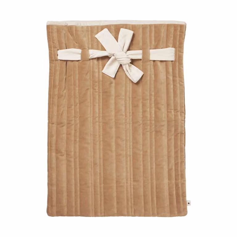 Ferm Living Vari Quilted Zak in Velvet Tan, 50 x 70 cm