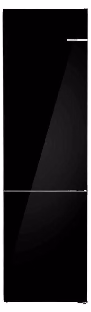 Bosch Serie 6 KGN39LBCF Vrijstaande koel- en vriescombinatie, 363 liter, zwart