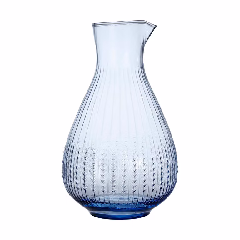 Rörstrand Swedish Grace karaf Blauw 1 l