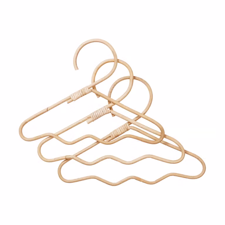 Ferm Living Wavi kledinghanger 3-pack Natural