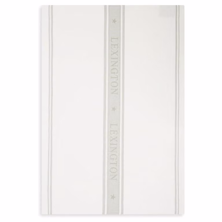 Lexington Icons Star keukenhanddoek White-sage green 50 x 70 cm