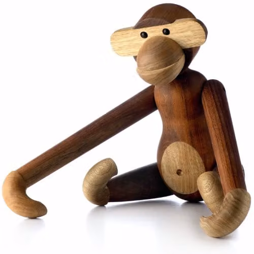 Kay Bojesen Aap Grote Figuur - Hout - 47 cm