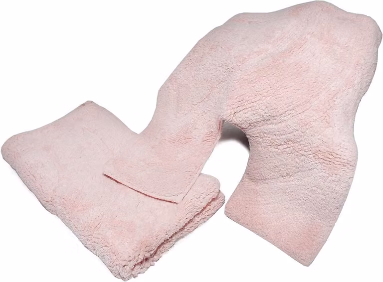 Katoenen badset met badmatten in het roze, 100% katoen, Breedte: 50 cm, Diepte: 80 cm en 50 x 50 cm