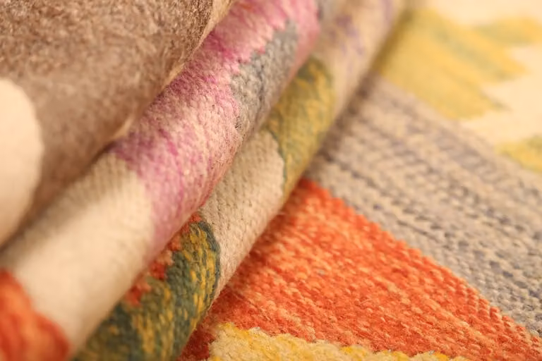 Origineel handgemaakt Afghans tribaal kilim kleed van wol