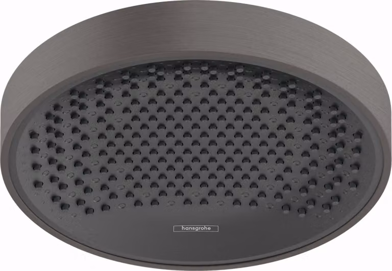 Hansgrohe RAINFINITY 250 EcoSm Inbouwplafonddouche in Geborsteld Zwart Chroom